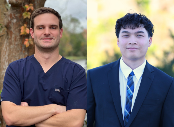 smiling dental team